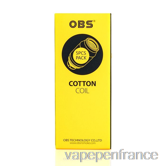 Obs Cube Mini Bobines De Remplacement 1.2ohm N1 Bobine Kanthal Stylo Vape